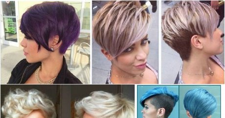 koloryzacja-krotkich-wlosow-2019-24 Koloryzacja krótkich włosów 2019