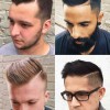 Modne fryzury męskie z przedziałkiem