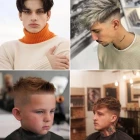 Młodzieżowe fryzury dla chłopców